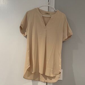 Chic Beige Blouse for Women